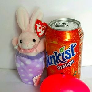 #24 Ty basket beanies Petey Mini bunny rabbit